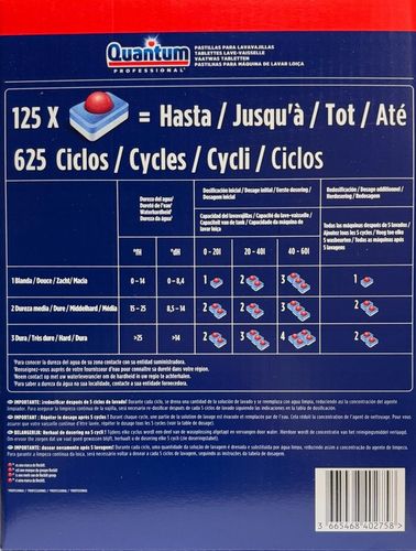 TABLETKI DO ZMYWARKI FINISH QUANTUM PROFESSIONAL 125 SZT na Arena.pl