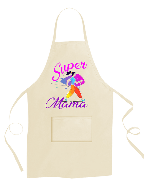 Fartuch Kuchenny Super Mama zdjęcie 1