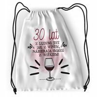 Plecak Urodziny 30 30Te Sportowy Szkolny Worek Z Nadrukiem Ze Zdjęciem
