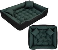 legowisko dla psa kojec ecco 130x105 cm wodoodporne zielone
