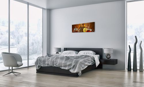 Obraz Na Płótnie - Herbata Napar  - 90X30 Cm - Ca90X30-2434 na Arena.pl