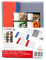Zestaw okładek uniwersalnych na ksiązki dla klas 4-6 Panta Plast