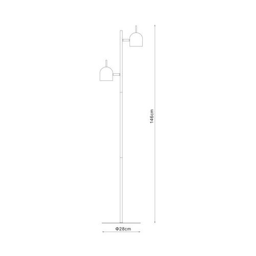 Lampa podłogowa LAREDO CS-FL077 Zuma Line na Arena.pl