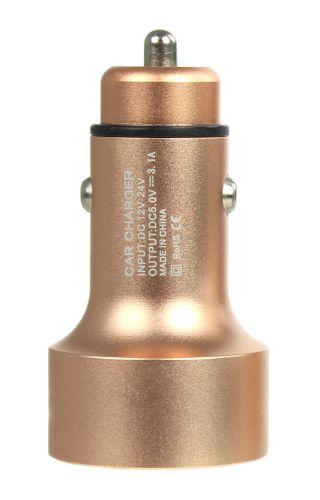 Ładowarka Samochodowa LCD 2xUSB 2.1A Aluminium PL na Arena.pl