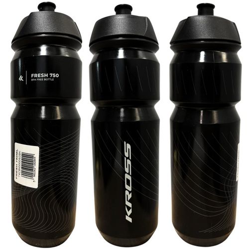Bidon rowerowy KROSS Fresh 750ml czarny na Arena.pl