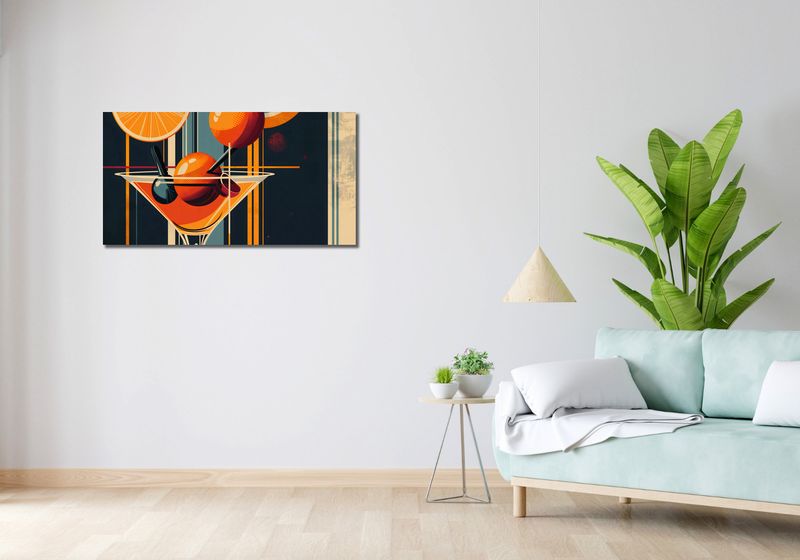 Obraz 100x50cm Koktajl w Stylu zdjęcie 2
