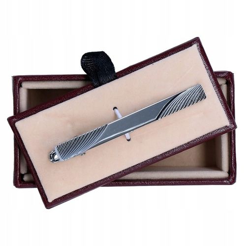 Spinka do krawata srebrna na Arena.pl