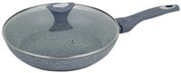 patelnia granitowa 28cm klausberg kb-7318 pokrywa