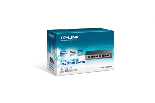 TP-LINK TL-SG108E 8x1GbE Smart Switch na Arena.pl