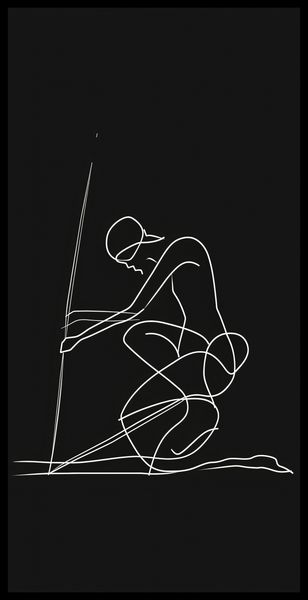 Plakat 50x100cm Linia zdjęcie 2