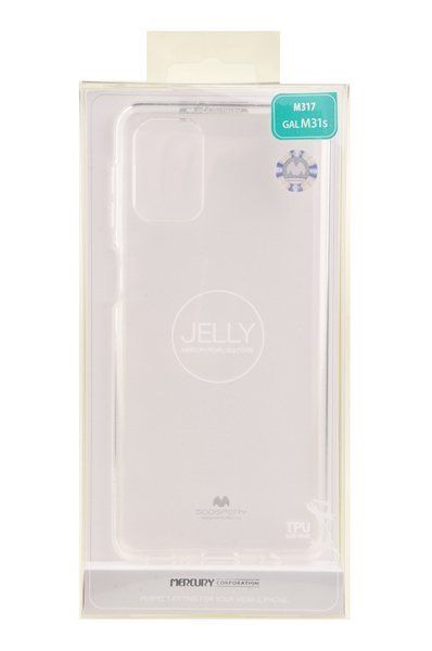 Etui Mercury Goospery Jelly Case do Samsung Galaxy M31s przezroczysty zdjęcie 1