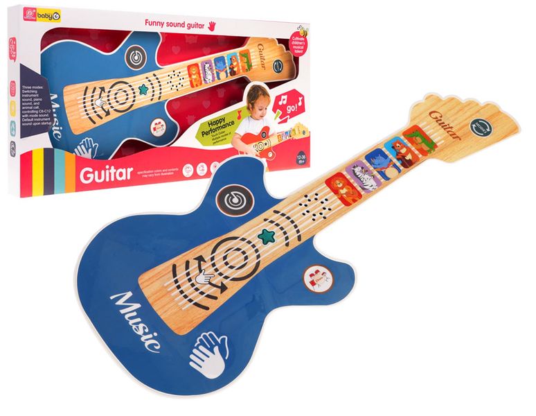 Gitara Dla Najmłodszych Z Funkcją Świateł zdjęcie 6