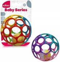 Grzechotka piłeczka kolorowa sensoryczna 3+