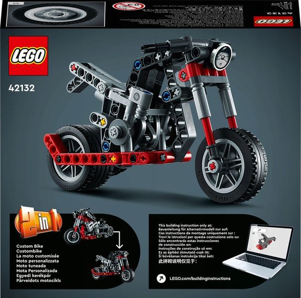 LEGO TECHNIC Motocykl 42132 zdjęcie 2
