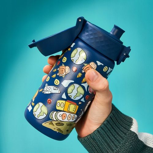Stalowy bidon na wodę butelka na napoje Kosmonauta Kosmos Planety ION8 0,4l na Arena.pl