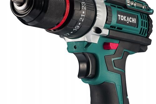 WIERTARKO WKRĘTARKA AKUMULATOROWA UDAROWA WIERTARKA 2xAKU METALOWA GŁOWICA na Arena.pl