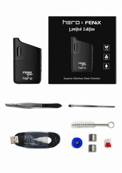 FENIX MINI PLUS x HERO - przenośny waporyzator do suszu zdjęcie 9
