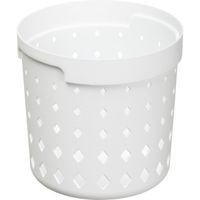 Koszyk organizer seoul round medium koszyczek na drobiazgi okrągły biały