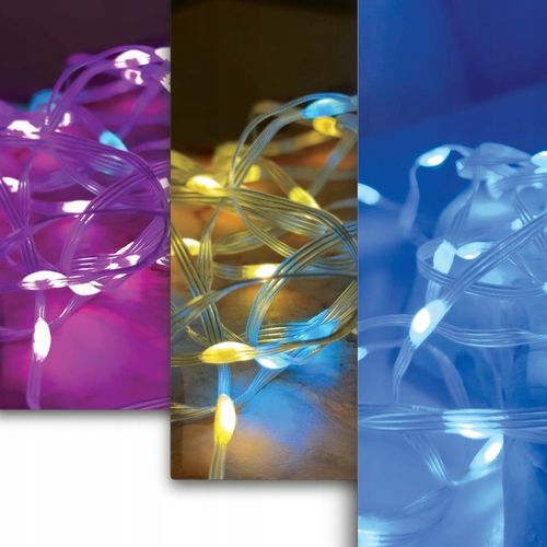 Inteligentne Lampki Świąteczne Choinkowe LED 10m Bluetooth SMART Aplikacja na Arena.pl