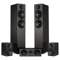 WILSON SCENIX ZESTAW KOLUMN GŁOŚNIKI DO KINA DOMOWEGO 5.0 ANTHRACITE BLACK