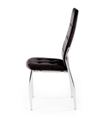 Krzesło Melani czarne velvet na Arena.pl