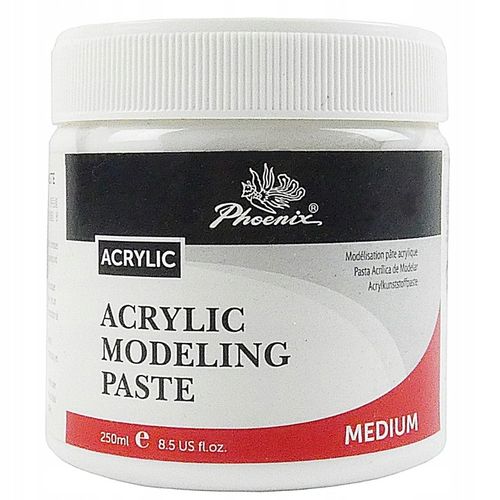 Pasta Strukturalna 3D Modelująca Masa Akrylowa 250 ml Phoenix na Arena.pl