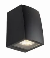 Lampa zewnętrzna kinkiet elewacyjny REZIA 1 czarna