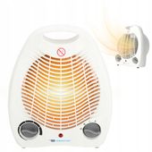 TERMOWENTYLATOR FARELKA GRZEJNIK ELEKTRYCZNY 2000W 3 POZIOMY Z TERMOSTATEM