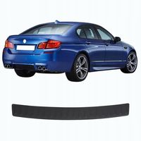 BMW 5ER F10 2010-2016 Listwa Nakładka na Zderzak Tylni Czarna ABS