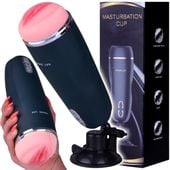 Ssący Masturbator W Tubie, Pochwa Z Wibratorem