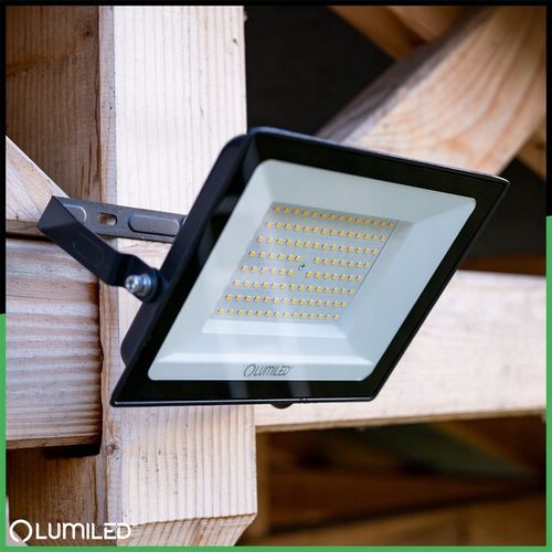 Halogen Naświetlacz Lampa LED 100W 11000 lm IP65 SUPER MOCNY 6000K na Arena.pl