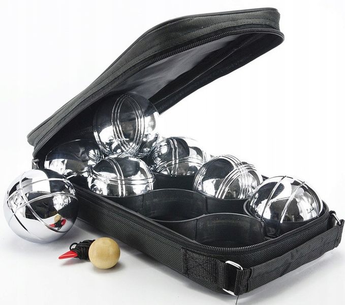 KULE DO GRY GRA BULE BOULE PETANQUE 8szt POKROWIEC zdjęcie 3