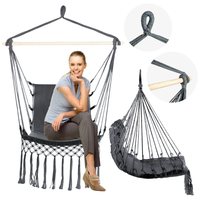 FOTEL KRZESŁO BRAZYLIJSKIE OGRODOWE WISZĄCE BOHO HUŚTAWKA HAMAK NA BALKON