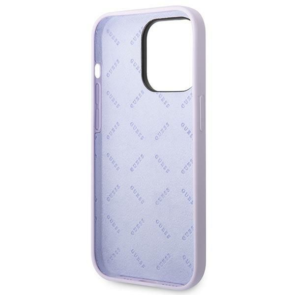 Etui Guess do iPhone 14 Pro Max, Fioletowy zdjęcie 7