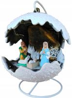 Duża Szopka Bańka Kula Świecąca Boże Narodzenie Święta