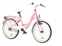 Rower dziecięcy INDIANA Moena 20 cali dla dziewczynki Różowy