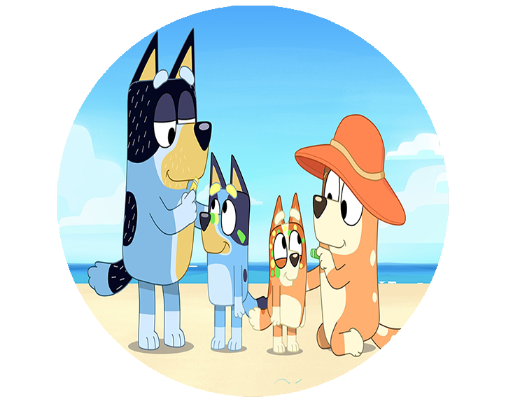 Podkładka pod myszkę Bluey zdjęcie 2