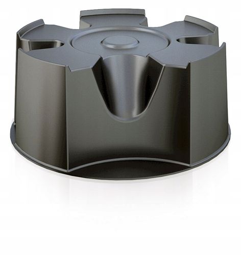 Zbiornik AQUACAN 360 l + łańcuch, podstawa | Grafit, Pojemność: 360 l, Wymiary 72x80x120 cm, Kolor Grafit, Waterform, Prosperplast na Arena.pl