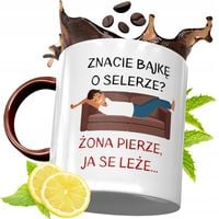 Kubek Bordowy Zabawny Na Urodziny Prezent Z Nadrukiem Ze Zdjęciem