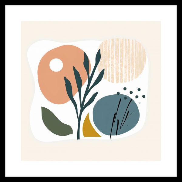 Plakat 40x40cm Pastel Owoców zdjęcie 3