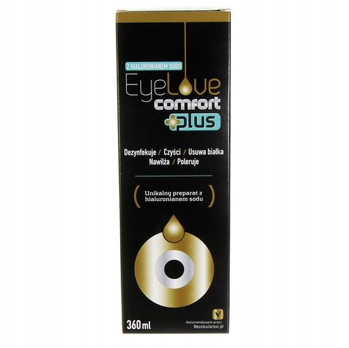 Płyn do soczewek EyeLove Comfort PLUS 360 ml na Arena.pl