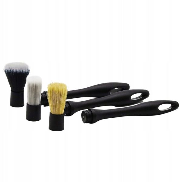 PĘDZLE PĘDZELKI DETAILINGOWE DO KOKPITU WNĘTRZA AUTA ZESTAW TRZY RODZAJE zdjęcie 2