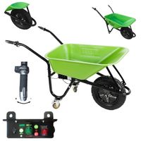 Taczka elektryczna EWB500LI ogrodowa taczki wózek działkę ogród ogrodu