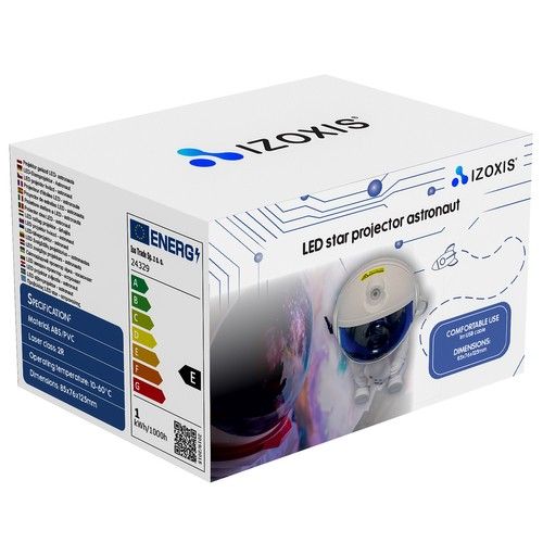 Projektor Gwiazd Nieba Astronauta Lampka Nocna LED dla Dzieci Pilot Kosmos na Arena.pl