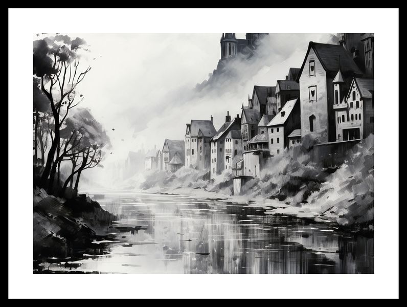 Plakat 42x29,7cm Mglisty Refleks zdjęcie 3