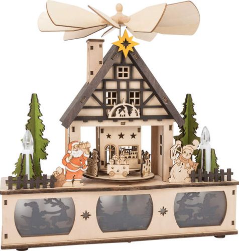 Lamp with Christmas Pyramid na Arena.pl