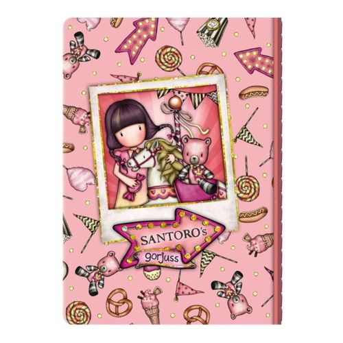 Mały Notes z Naklejkami - Gorjuss - Fairground – Carousel na Arena.pl