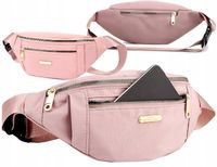 Nerka Wodoodporna Damska Pojemna miejska saszetka  R20_Różowy