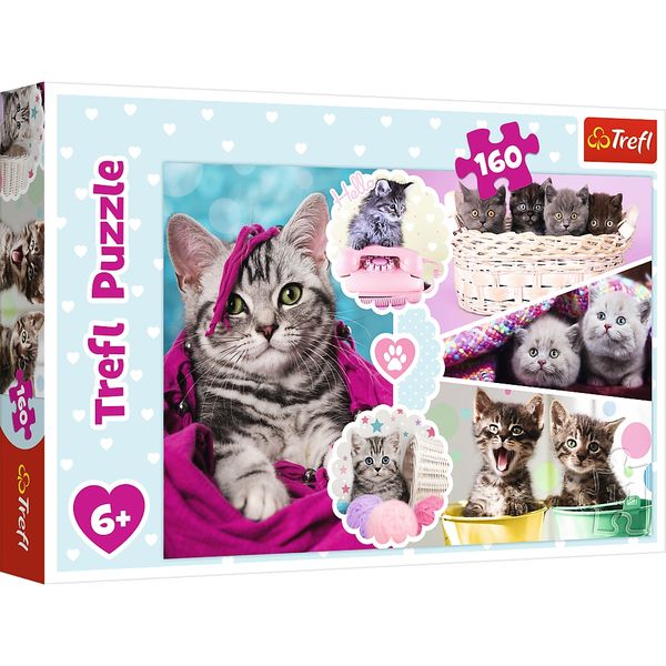Puzzle 160 Urocze Kotki 15371 zdjęcie 2