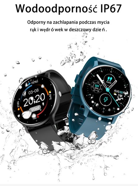 SMARTWATCH UNISEX GRAVITY GT1-7 - PULSOMETR, WŁASNE TARCZE (sg015g) zdjęcie 12